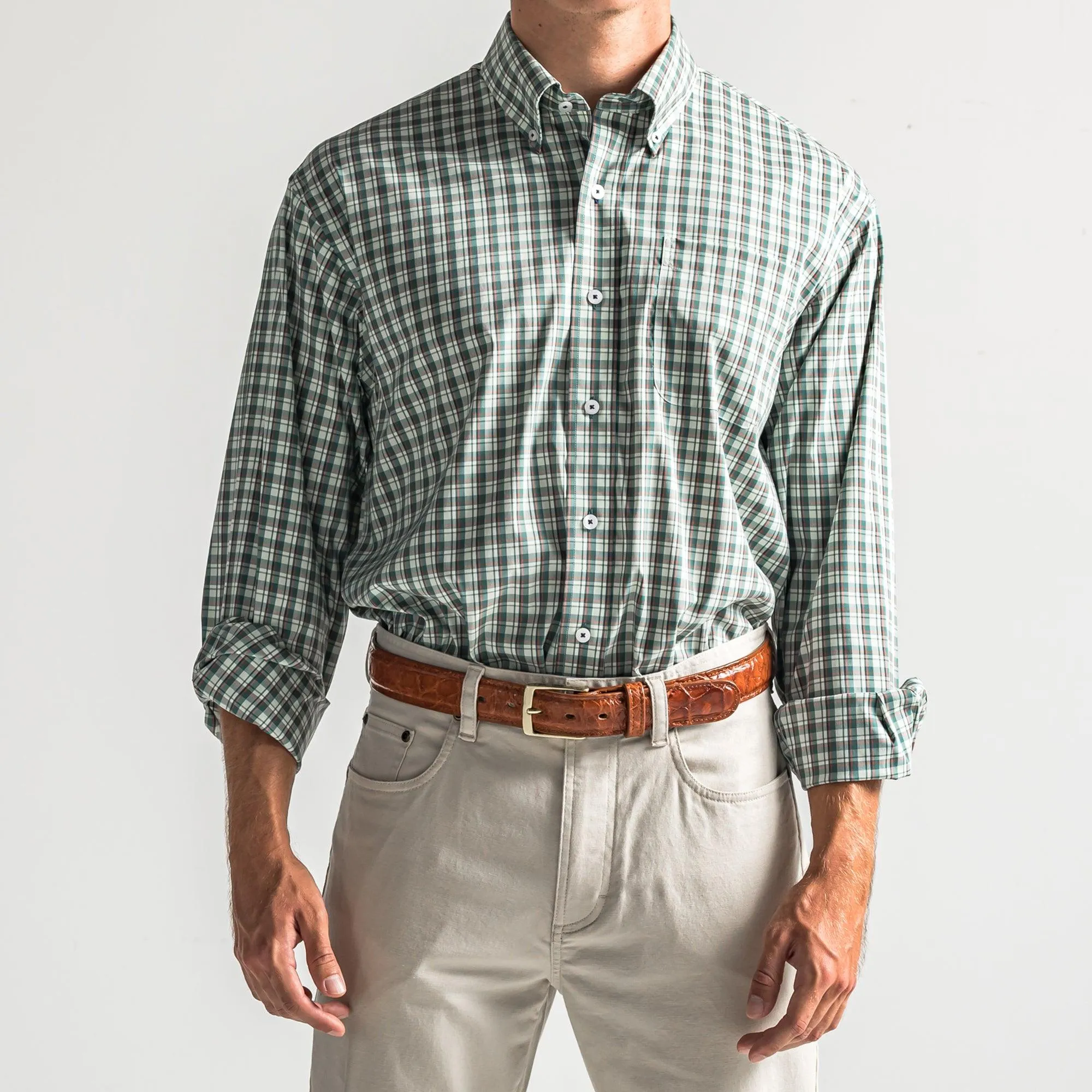 Greenwich Quad Classic Fit Button Down