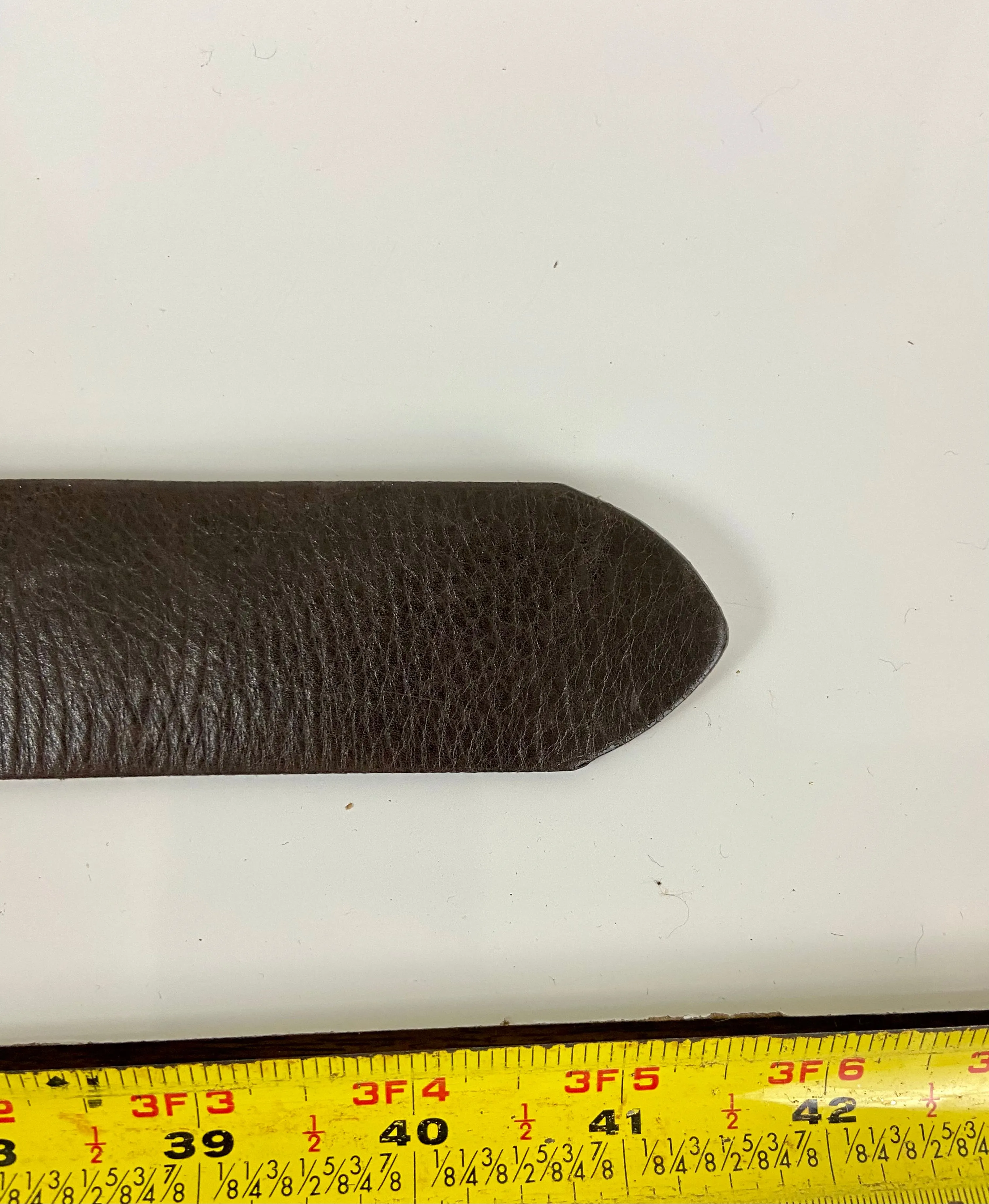 Harold’s leather belt