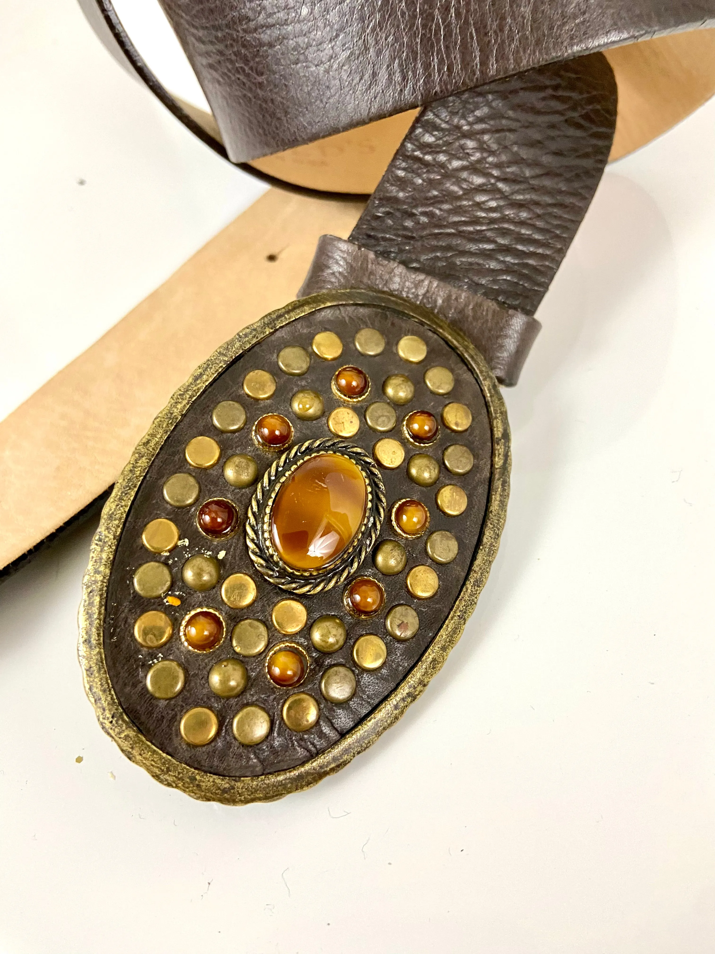 Harold’s leather belt