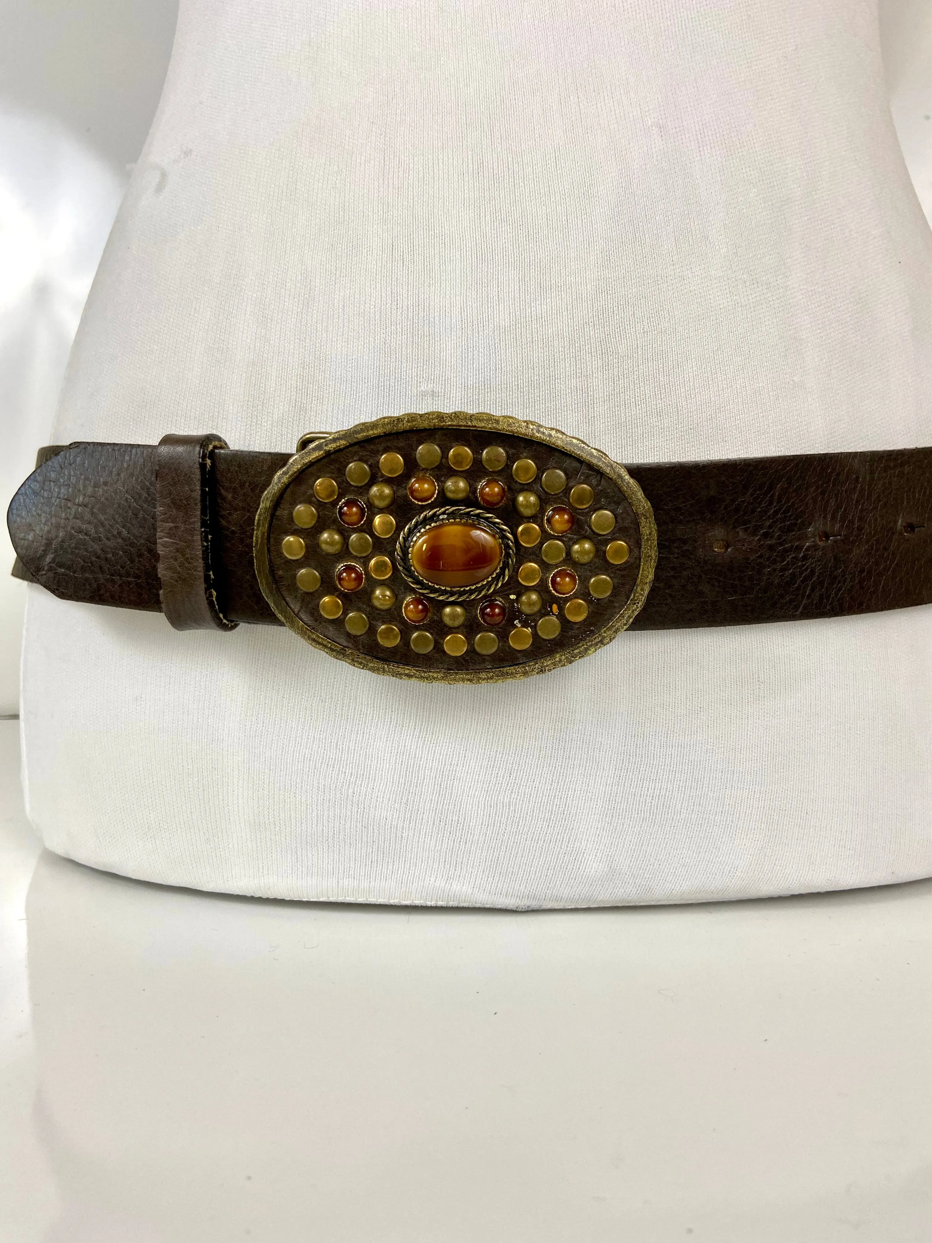 Harold’s leather belt