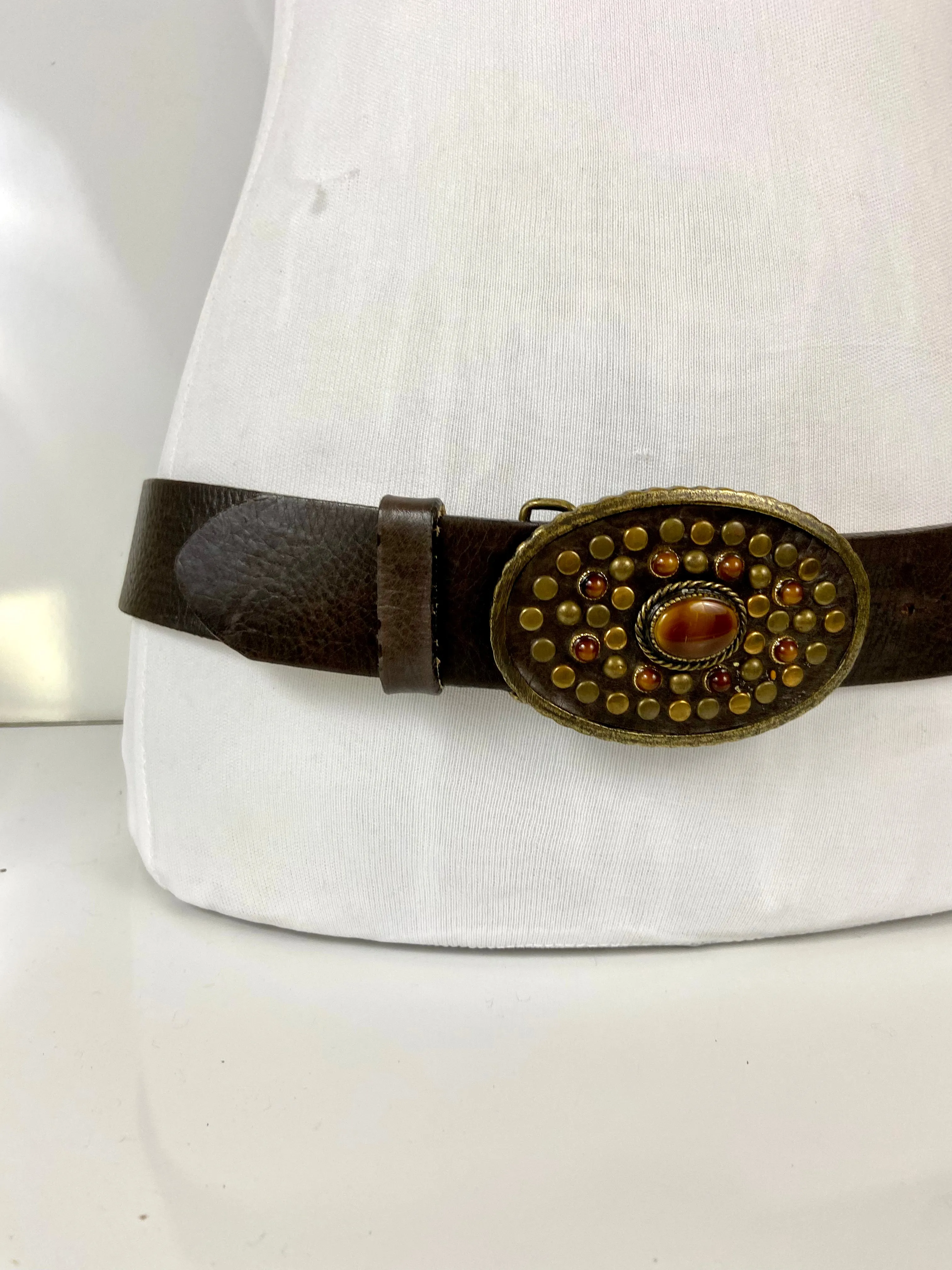 Harold’s leather belt