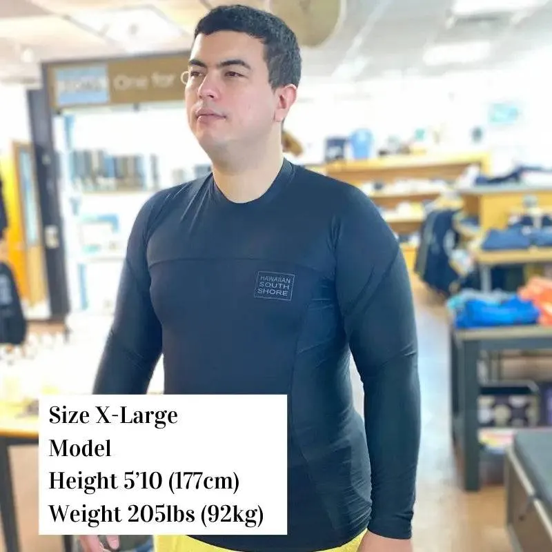 HawaiianSouthShore HYBRID WETRASH Longsleeves (XSmall-XXLarge) Black