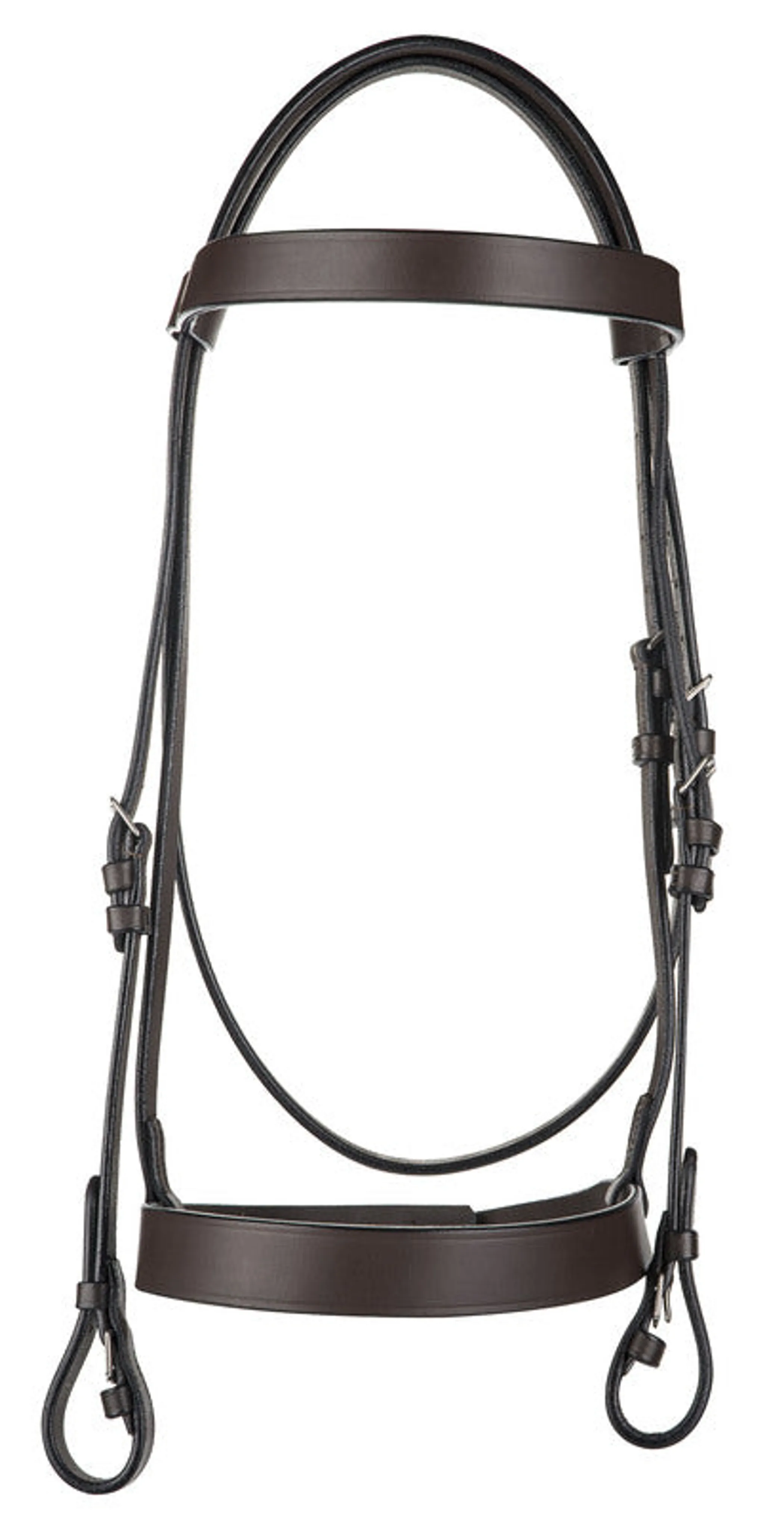 HENRI DE RIVEL POLO BRIDLE WITH DOUBLE REINS