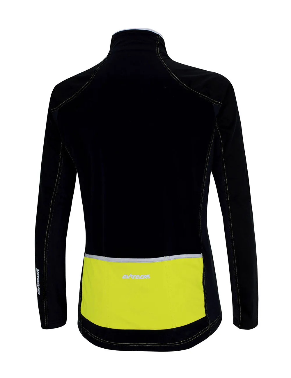 Herren Thermo Fahrradjacke Comfort Line Schwarz Neon Setprodukt