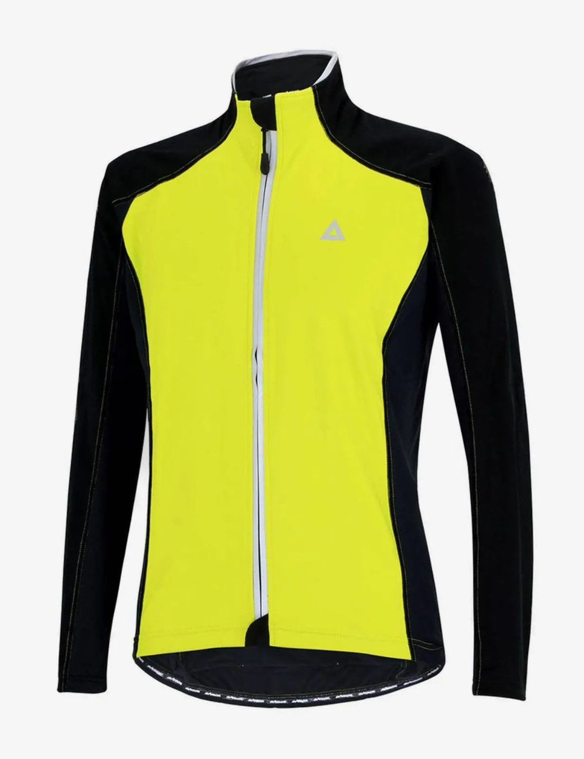 Herren Thermo Fahrradjacke Comfort Line Schwarz Neon