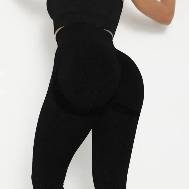 High Waist Seamless Leggings Push Up Leggins Sport Women Fitness Running Gym Pants Yoga Energy Seamless Sport Girl Leggins