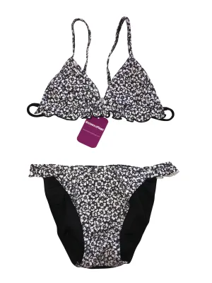 Histoire girls bikinis - black flower