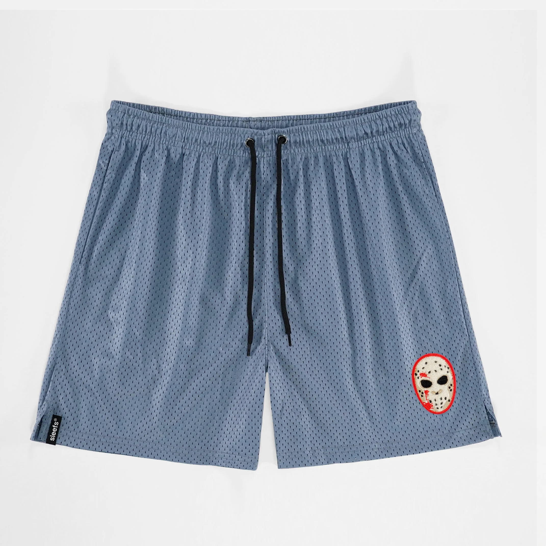 Hockey Mask Patch Shorts - 7"