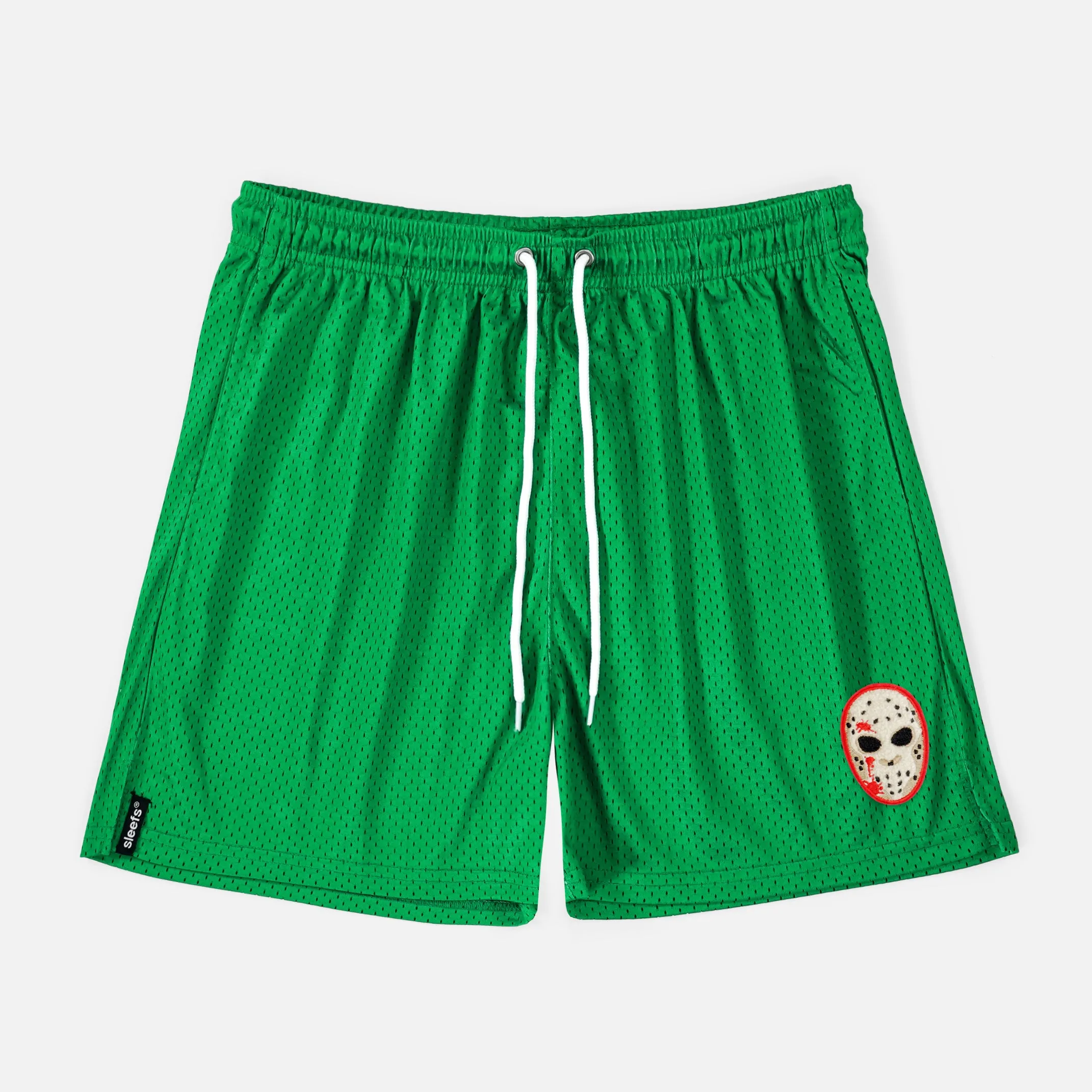 Hockey Mask Patch Shorts - 7"