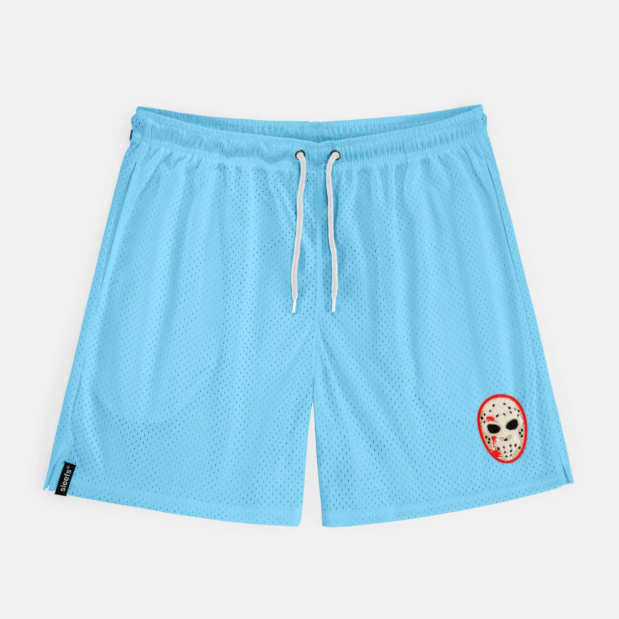 Hockey Mask Patch Shorts - 7"