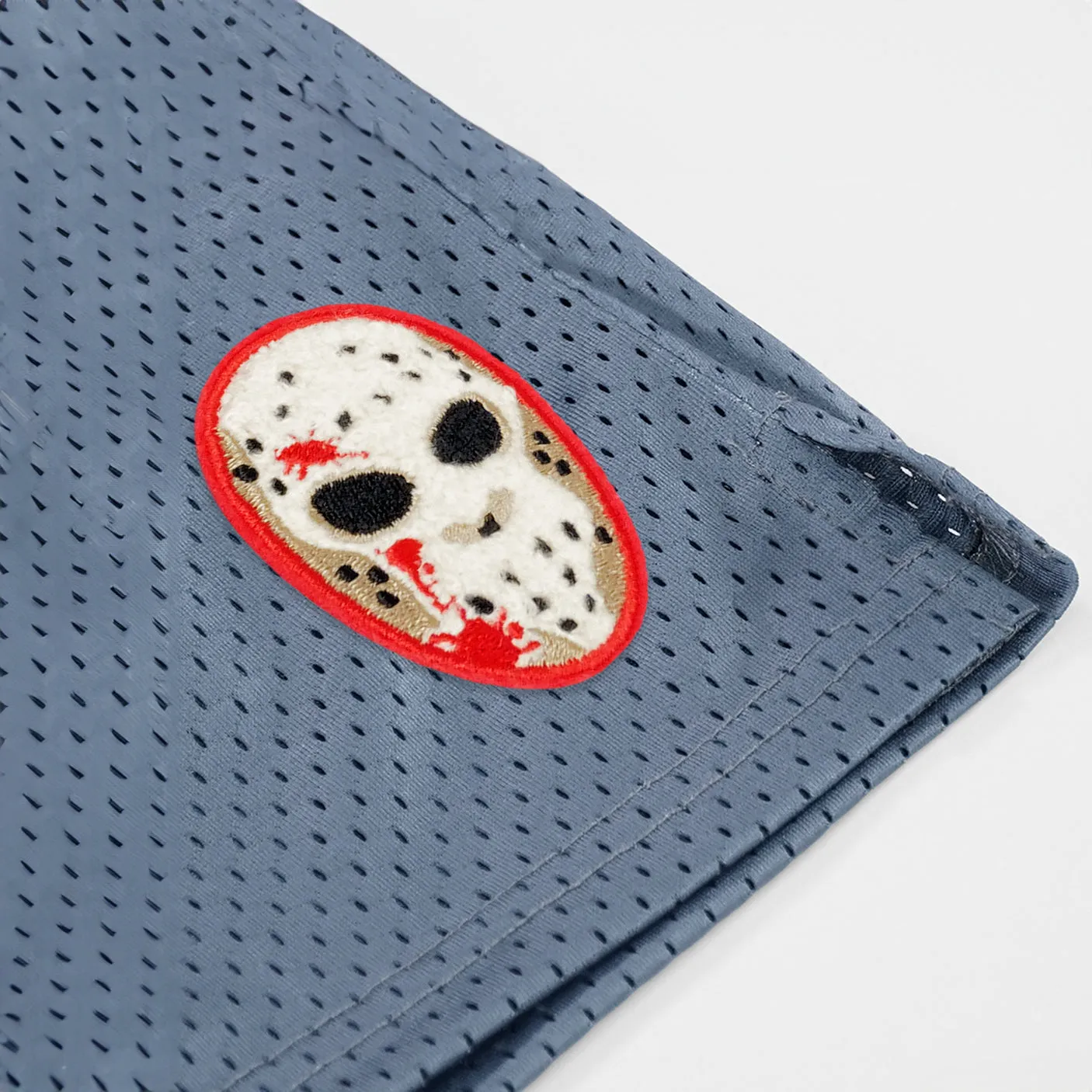 Hockey Mask Patch Shorts - 7"