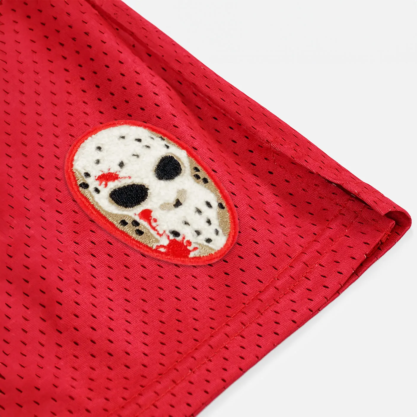 Hockey Mask Patch Shorts - 7"