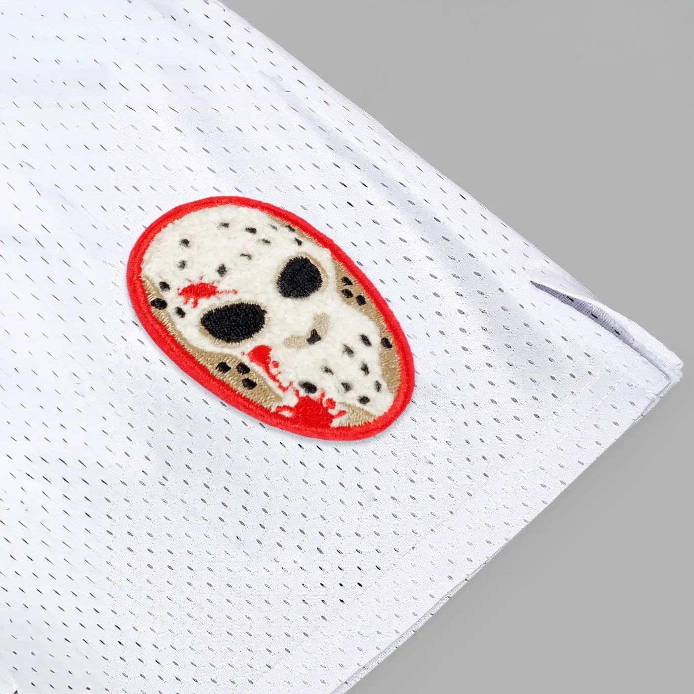 Hockey Mask Patch Shorts - 7"