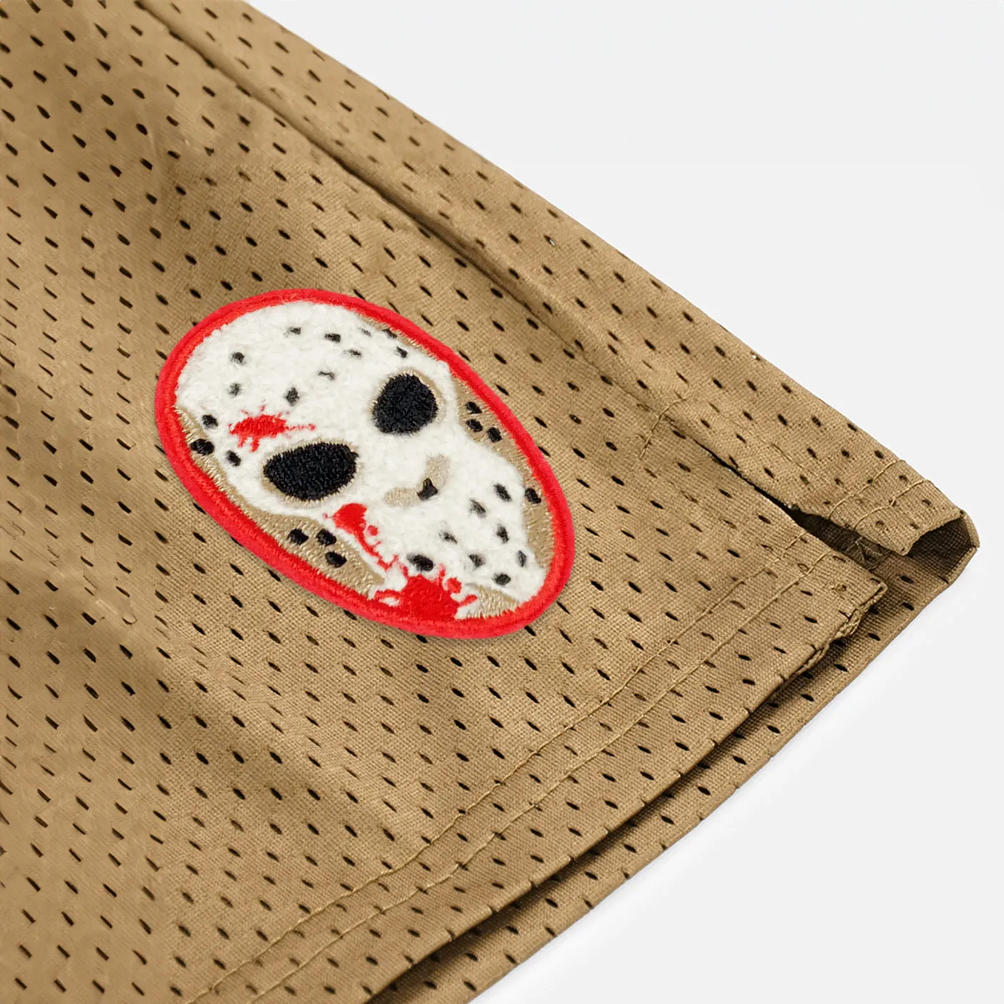 Hockey Mask Patch Shorts - 7"