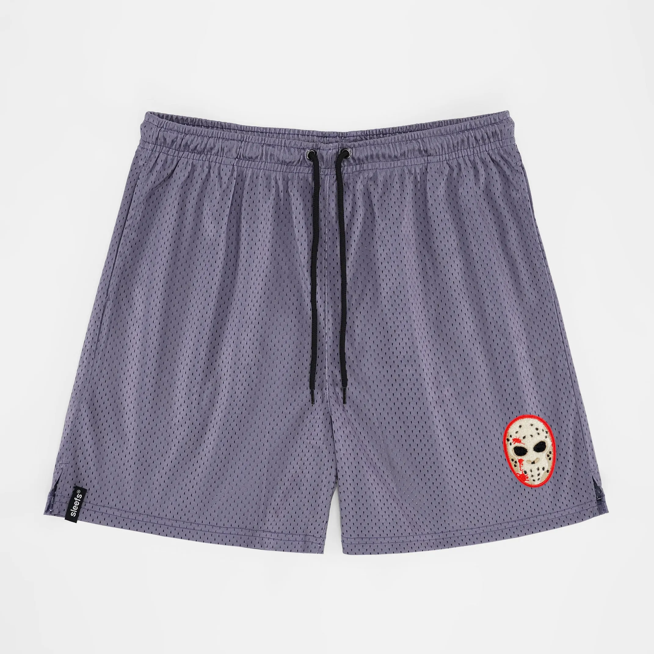 Hockey Mask Patch Shorts - 7"