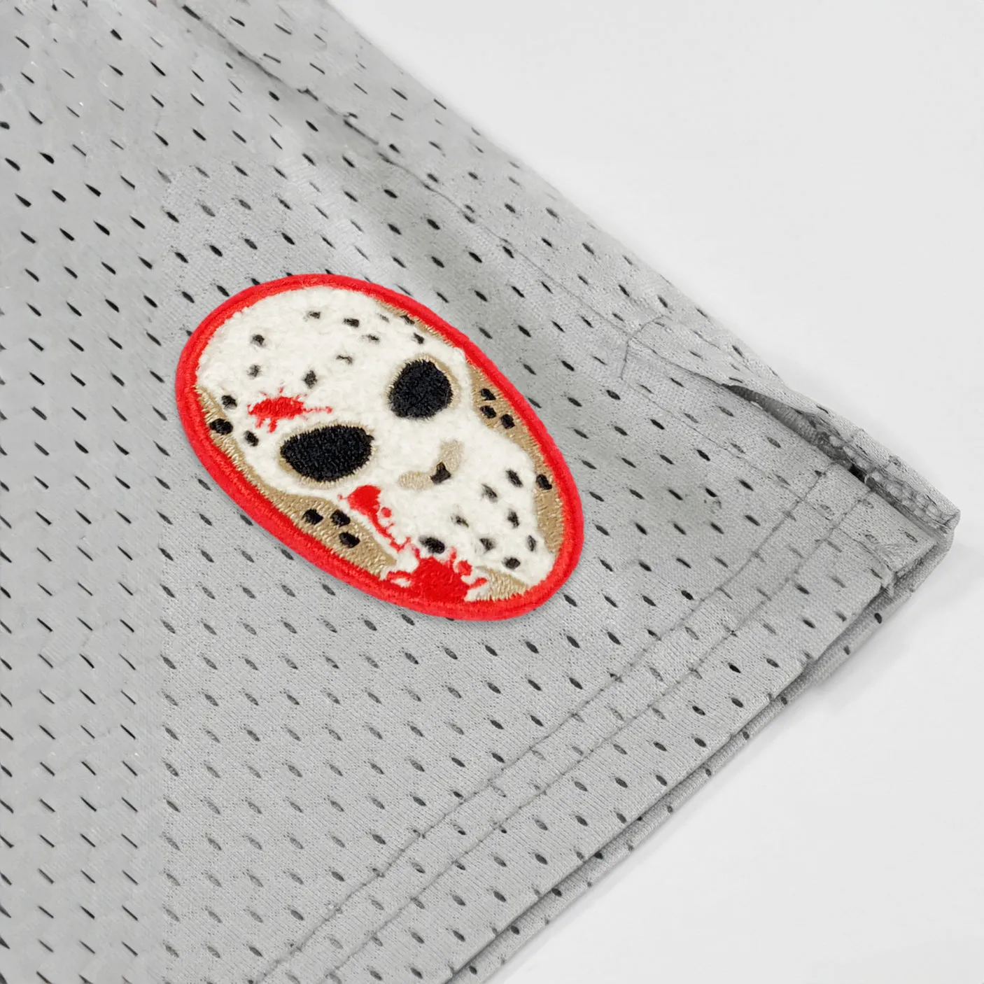 Hockey Mask Patch Shorts - 7"