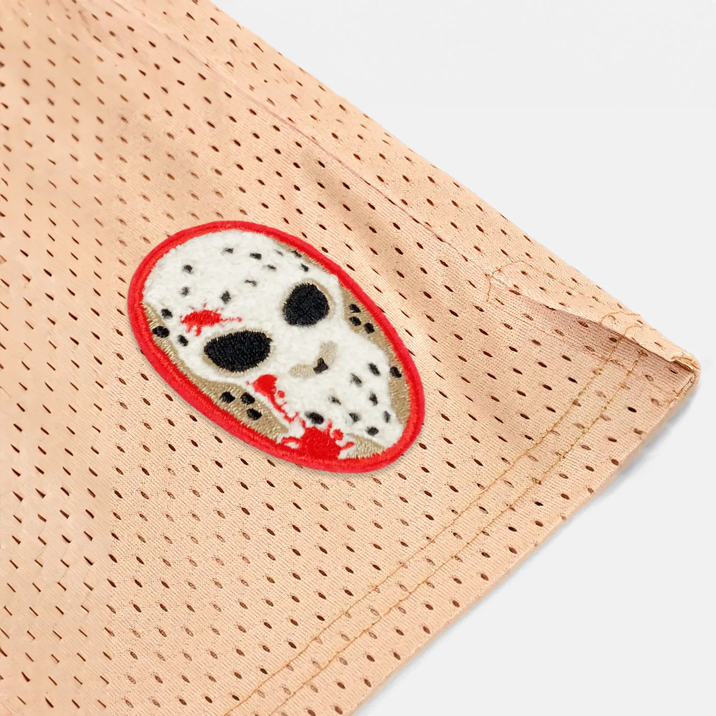 Hockey Mask Patch Shorts - 7"