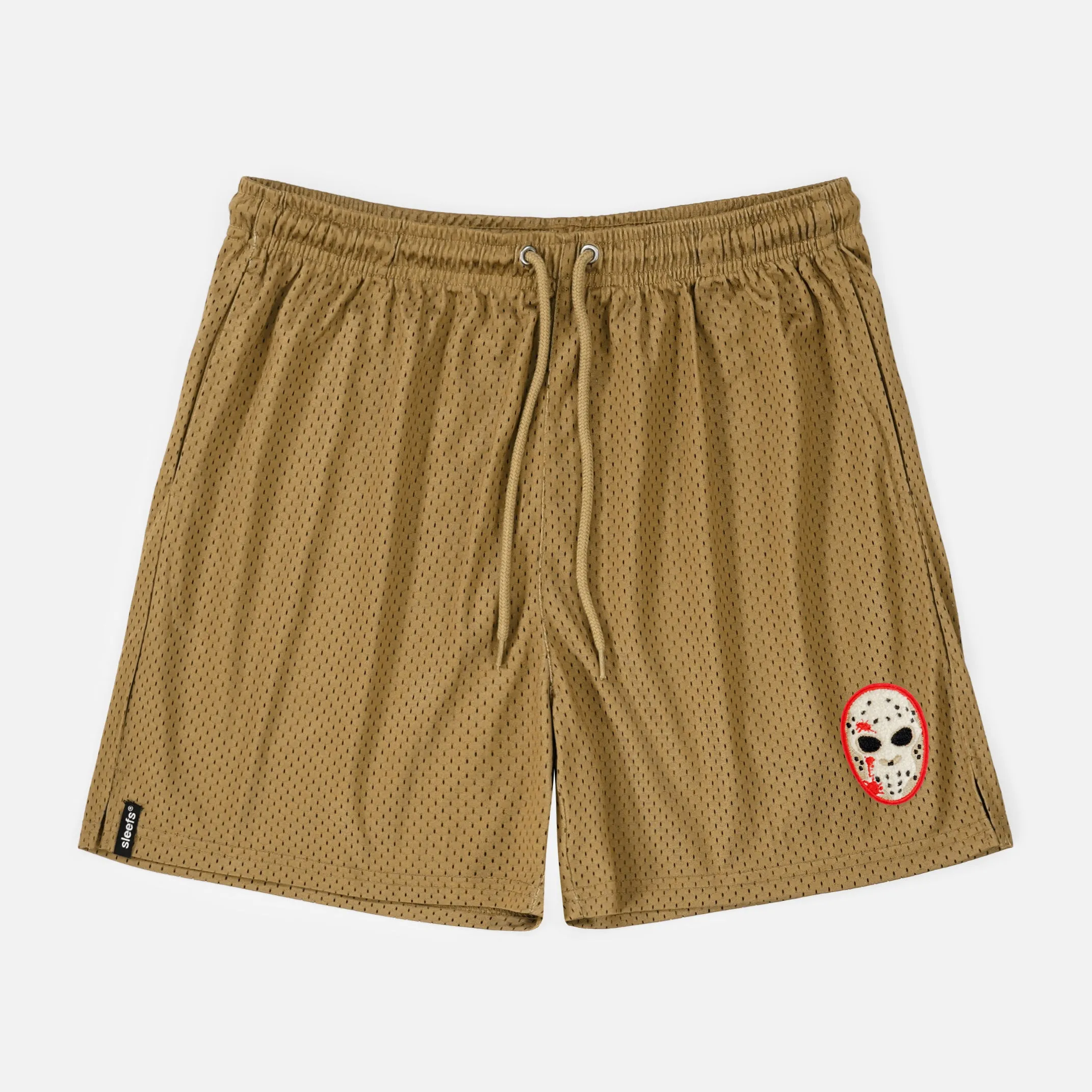 Hockey Mask Patch Shorts - 7"