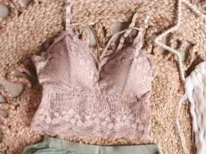 Jady K Luna Bralette - Crepe