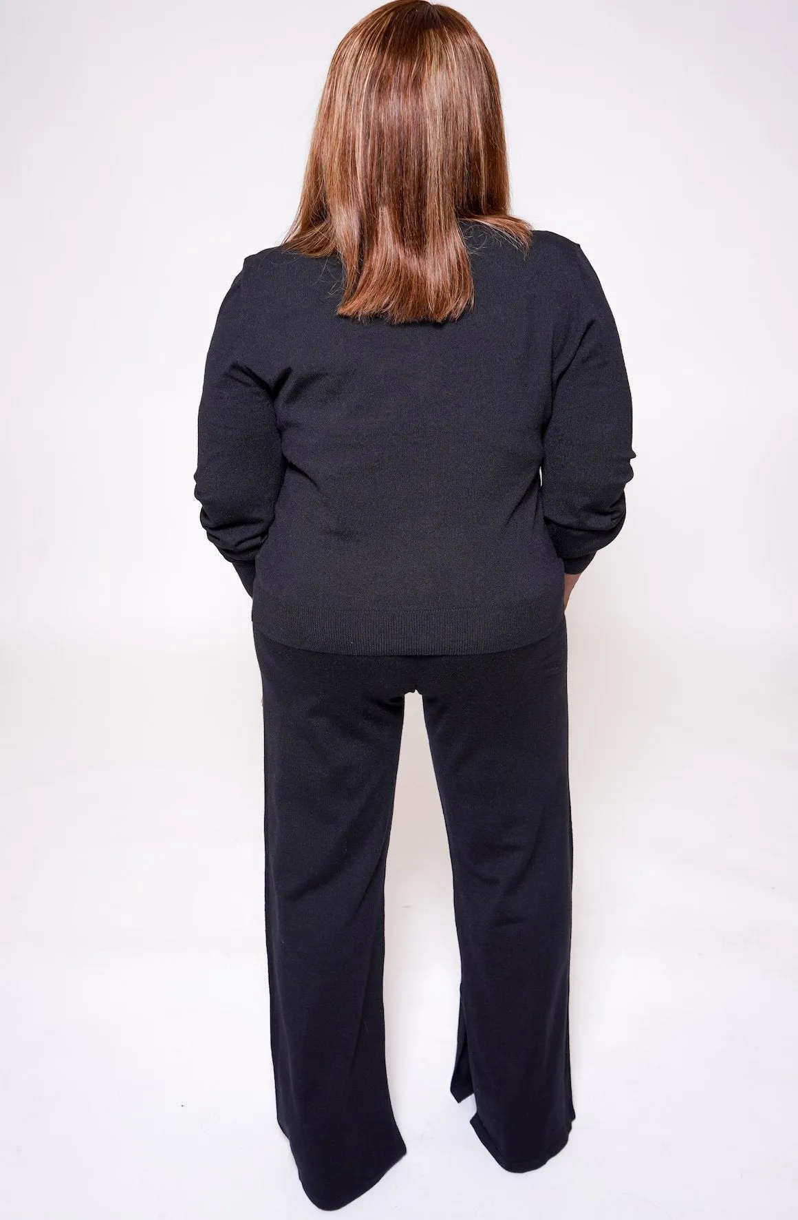 Jenna Polo Cardigan Set