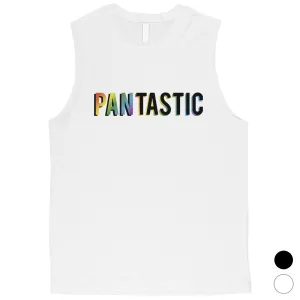 LGBT Pantastic Rainbow Mens Muscle Top