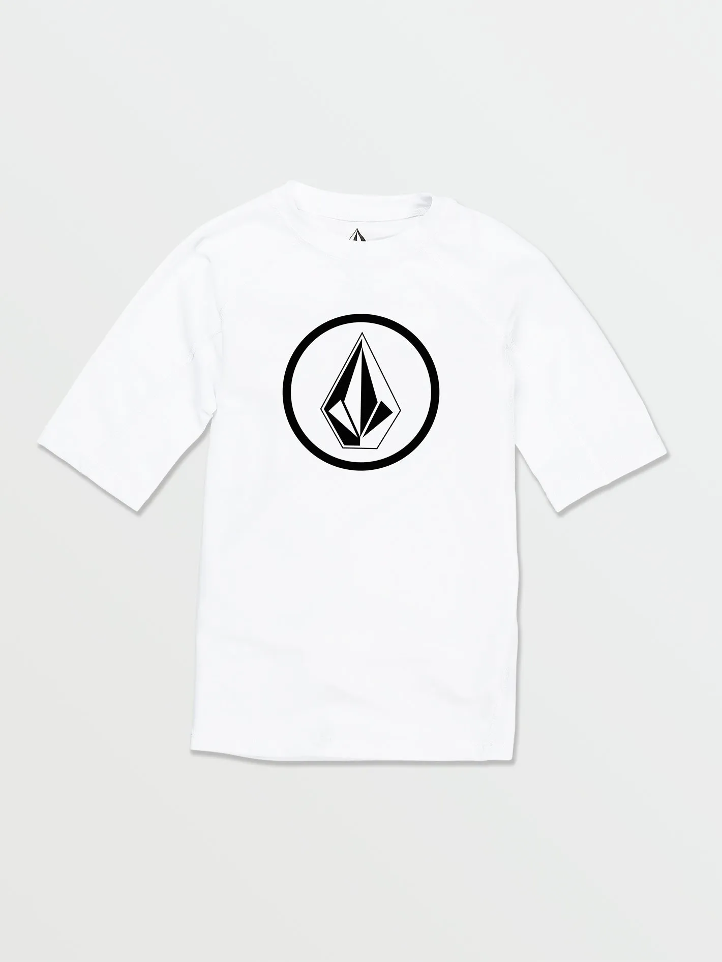 Little Boys Lido Solid Short Sleeve Rashguard - White