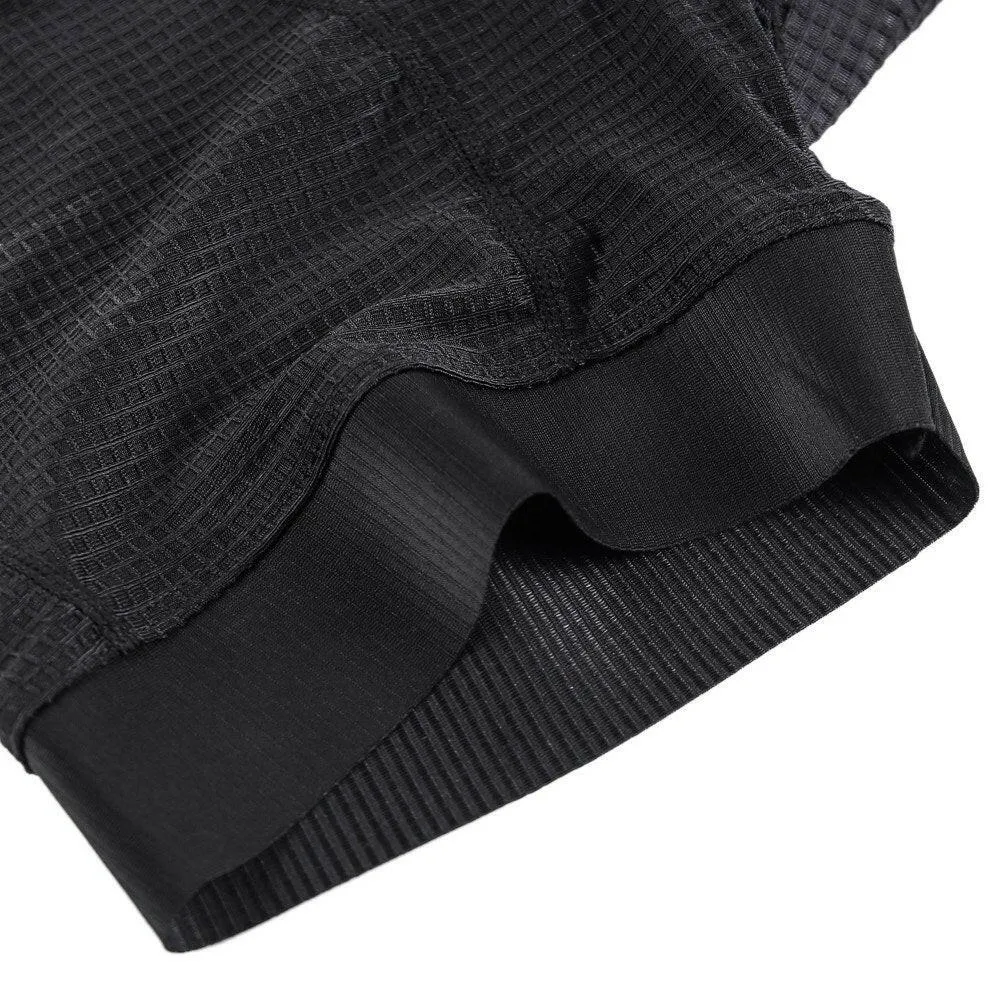 Lixada Men Bike Padded Shorts with Anti-Slip Leg Grips Cycling 3D Padded Underwear Bicycle Padding Riding Shorts Biking Underwear Shorts