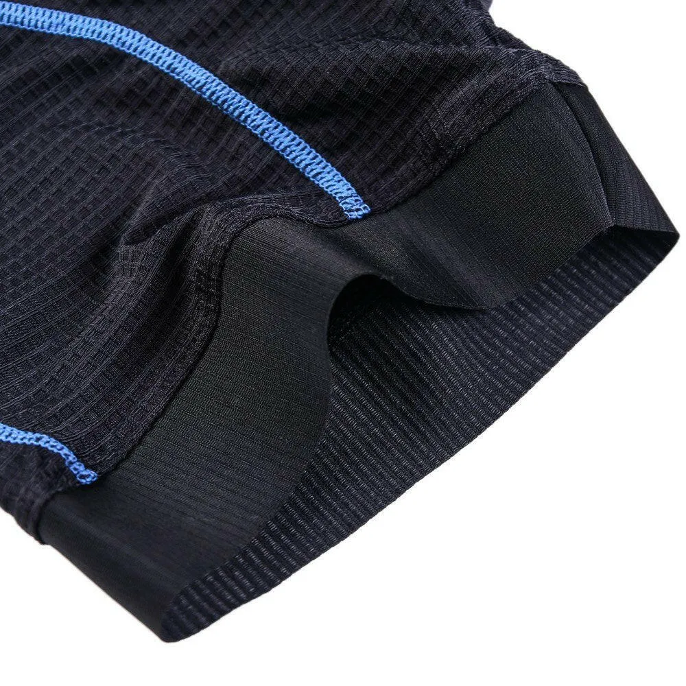 Lixada Men Bike Padded Shorts with Anti-Slip Leg Grips Cycling 3D Padded Underwear Bicycle Padding Riding Shorts Biking Underwear Shorts
