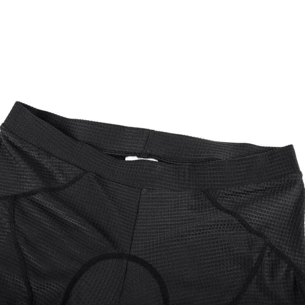 Lixada Men Bike Padded Shorts with Anti-Slip Leg Grips Cycling 3D Padded Underwear Bicycle Padding Riding Shorts Biking Underwear Shorts