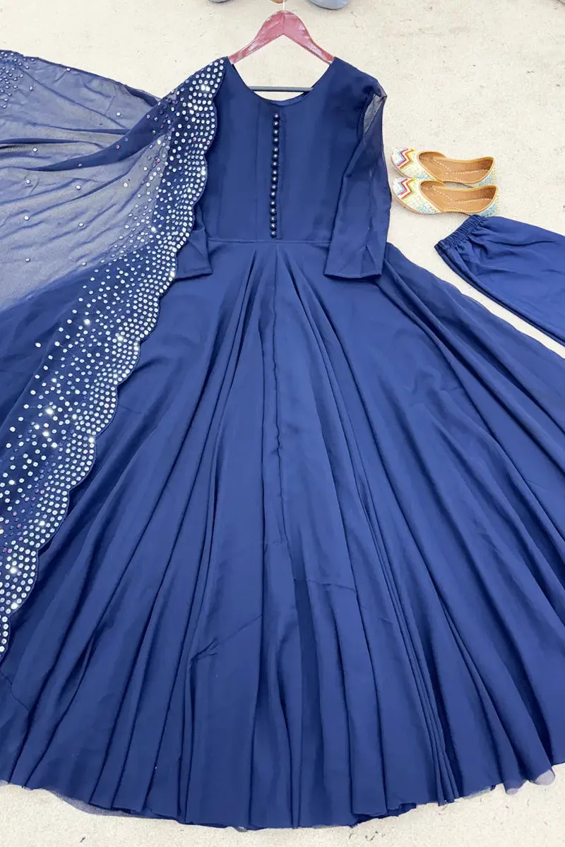 Long Ethnic Gown Design Collection For Raksha Bandhan