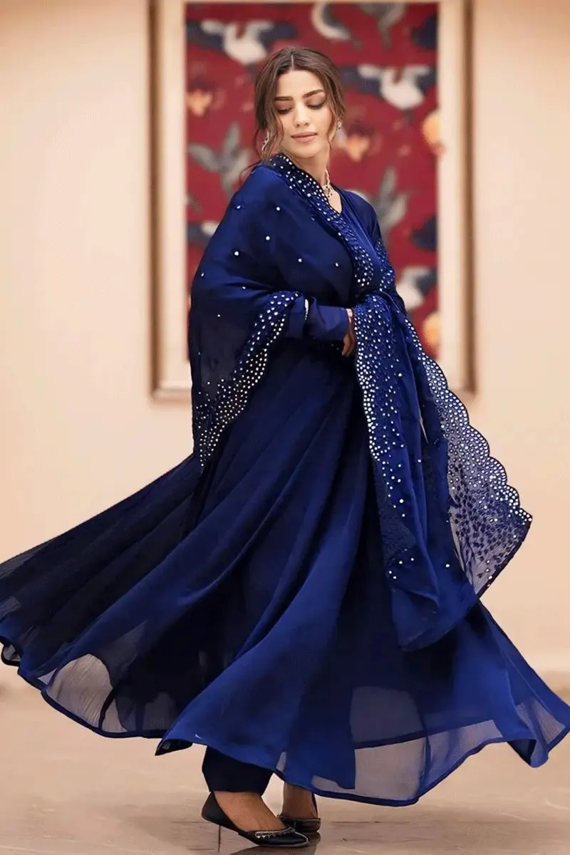 Long Ethnic Gown Design Collection For Raksha Bandhan