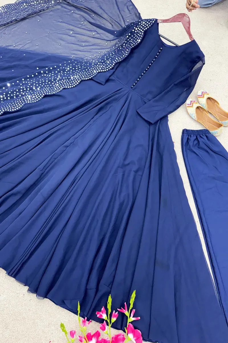 Long Ethnic Gown Design Collection For Raksha Bandhan