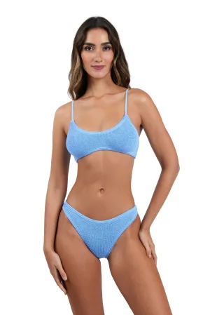 Maldives Spaghetti Straps One Size Bikini TOP ONLY (Serenity)