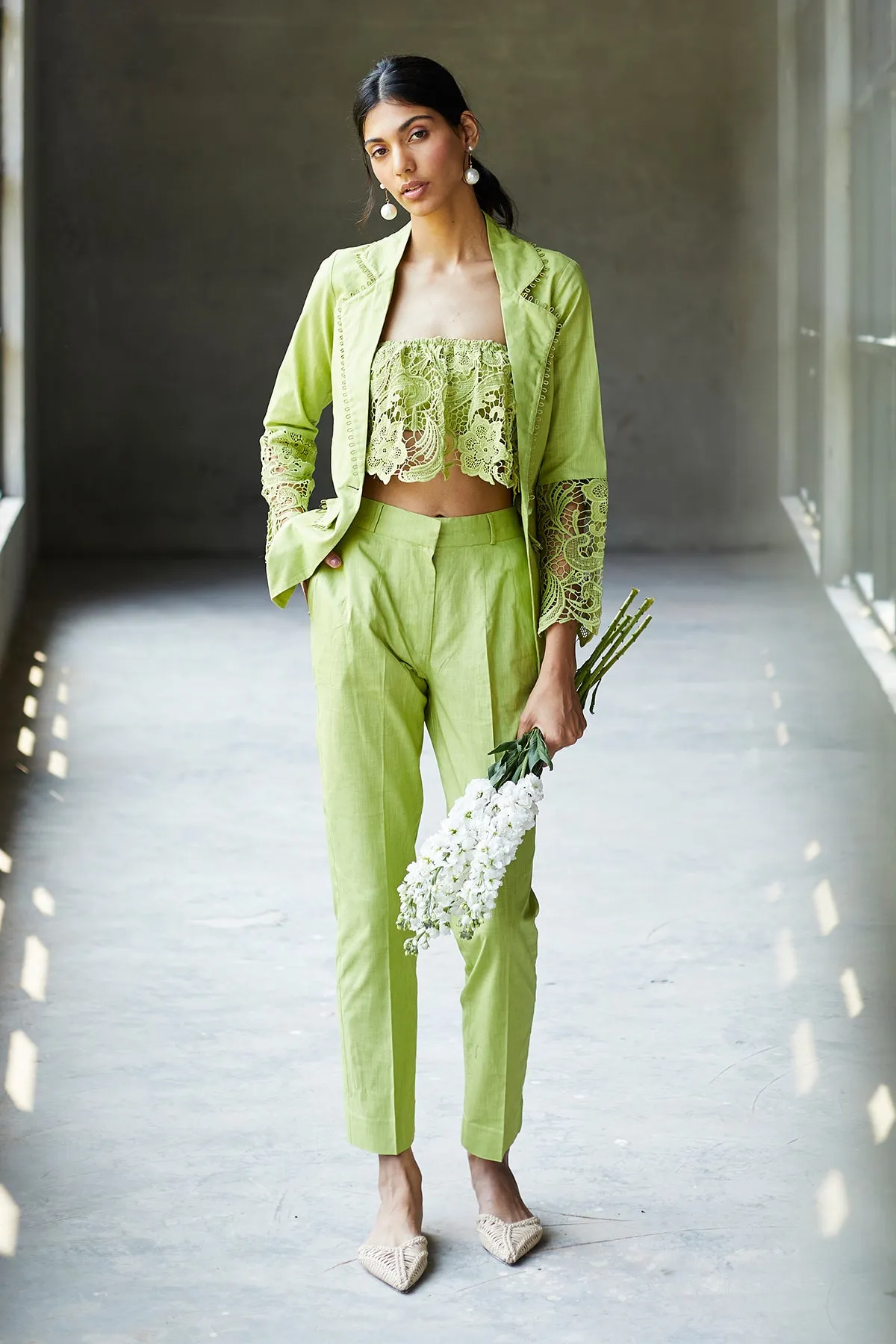 Marine Three Piece Pant Set