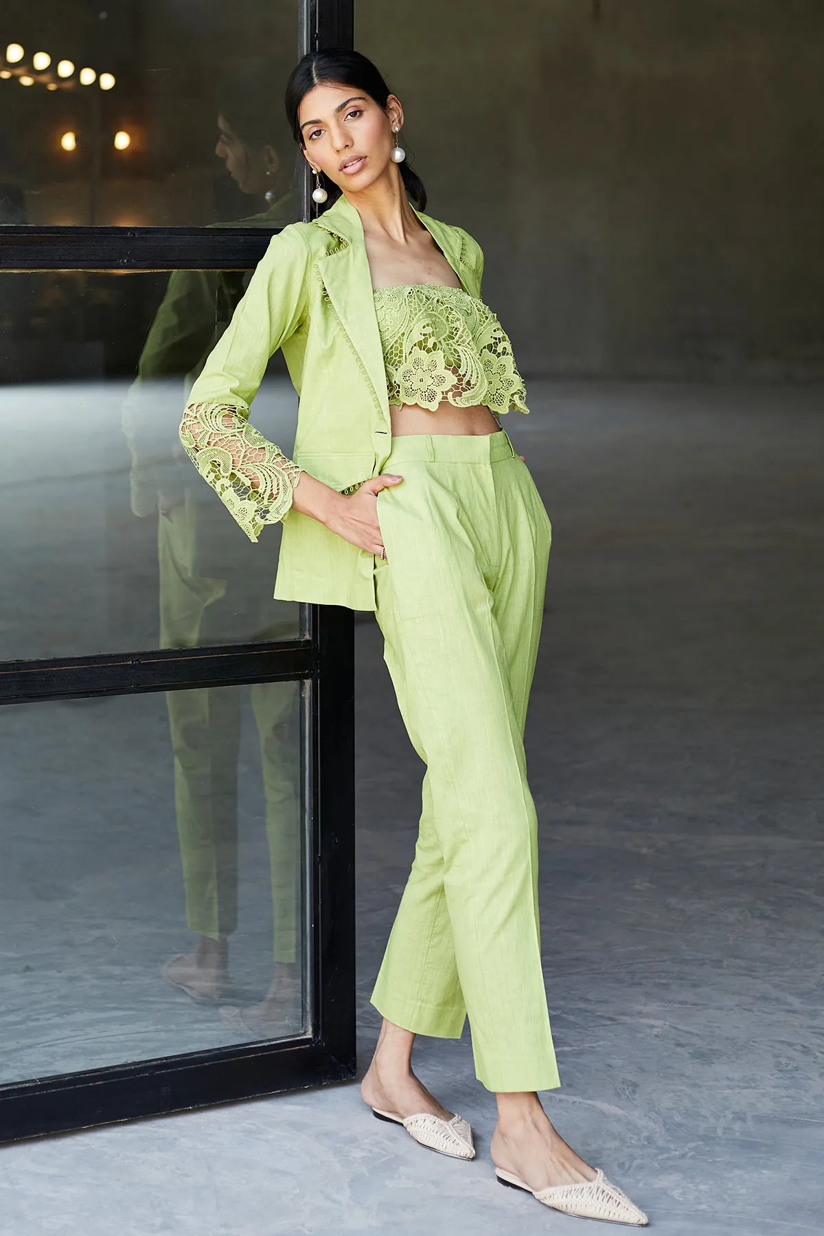 Marine Three Piece Pant Set