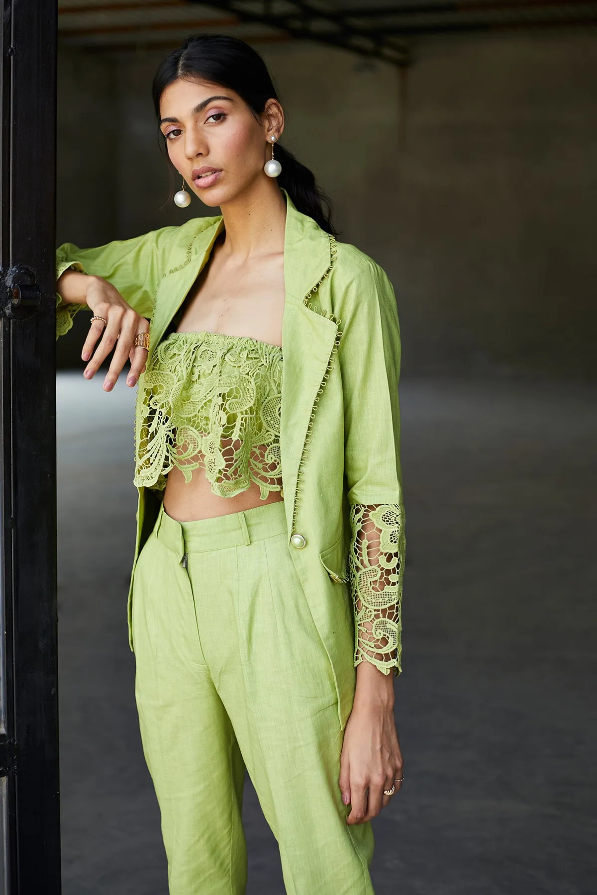 Marine Three Piece Pant Set