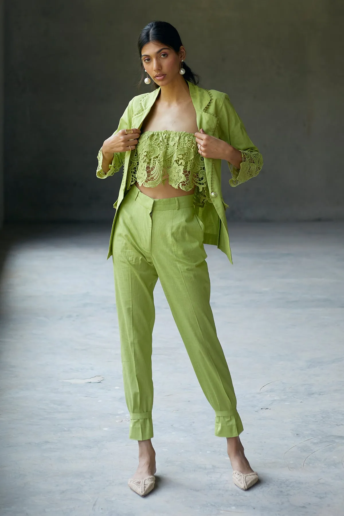 Marine Three Piece Pant Set