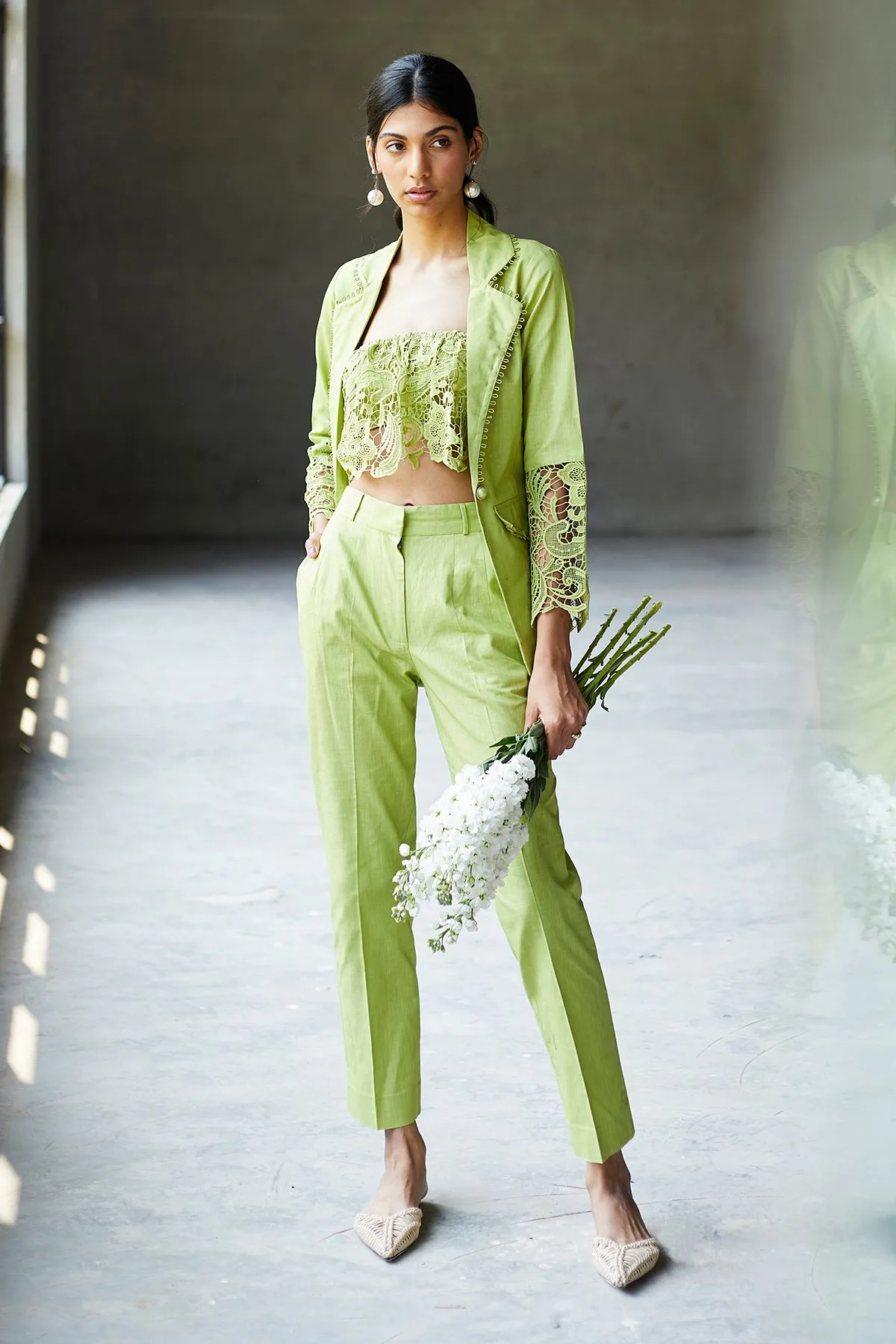 Marine Three Piece Pant Set