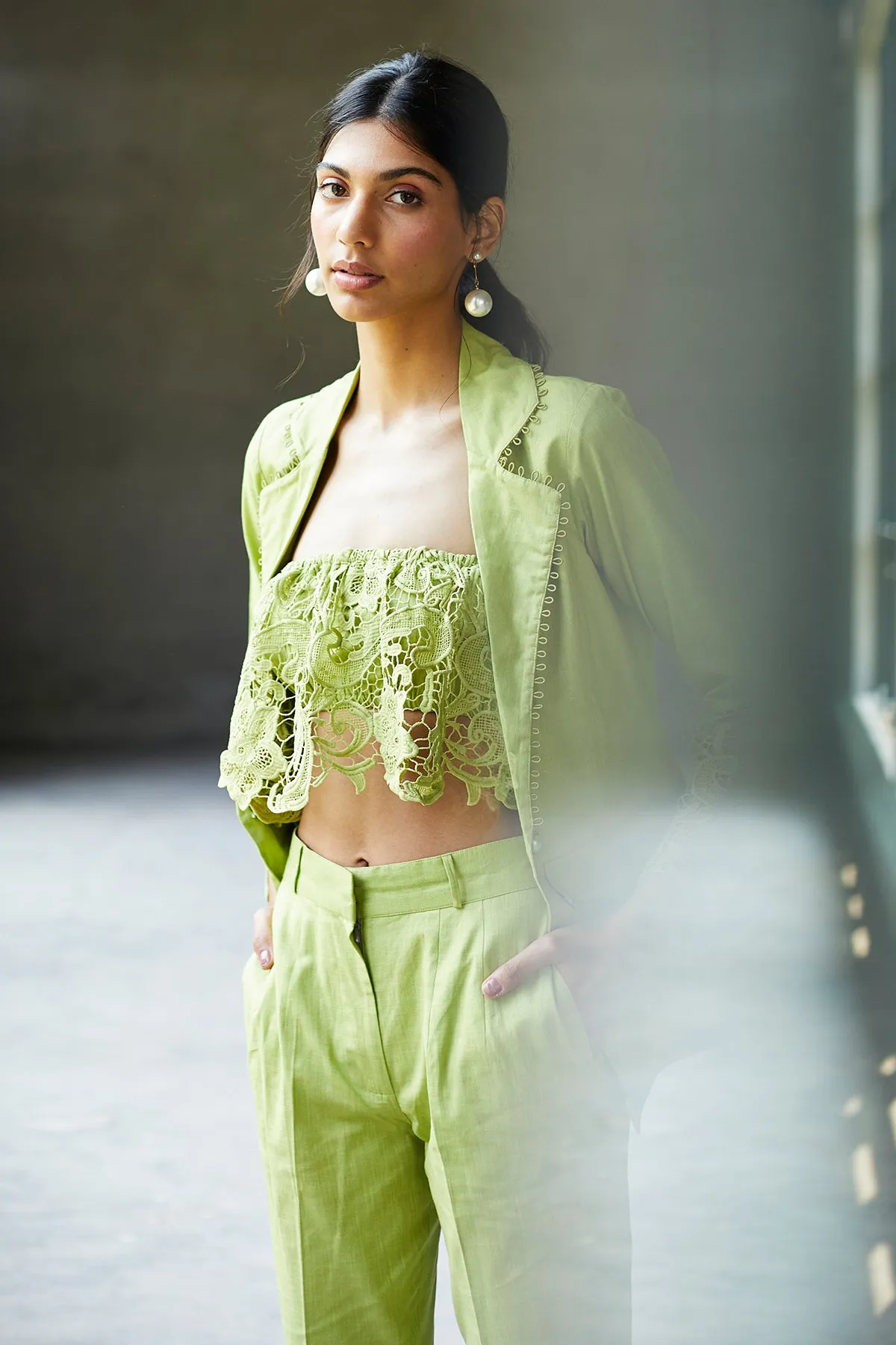 Marine Three Piece Pant Set