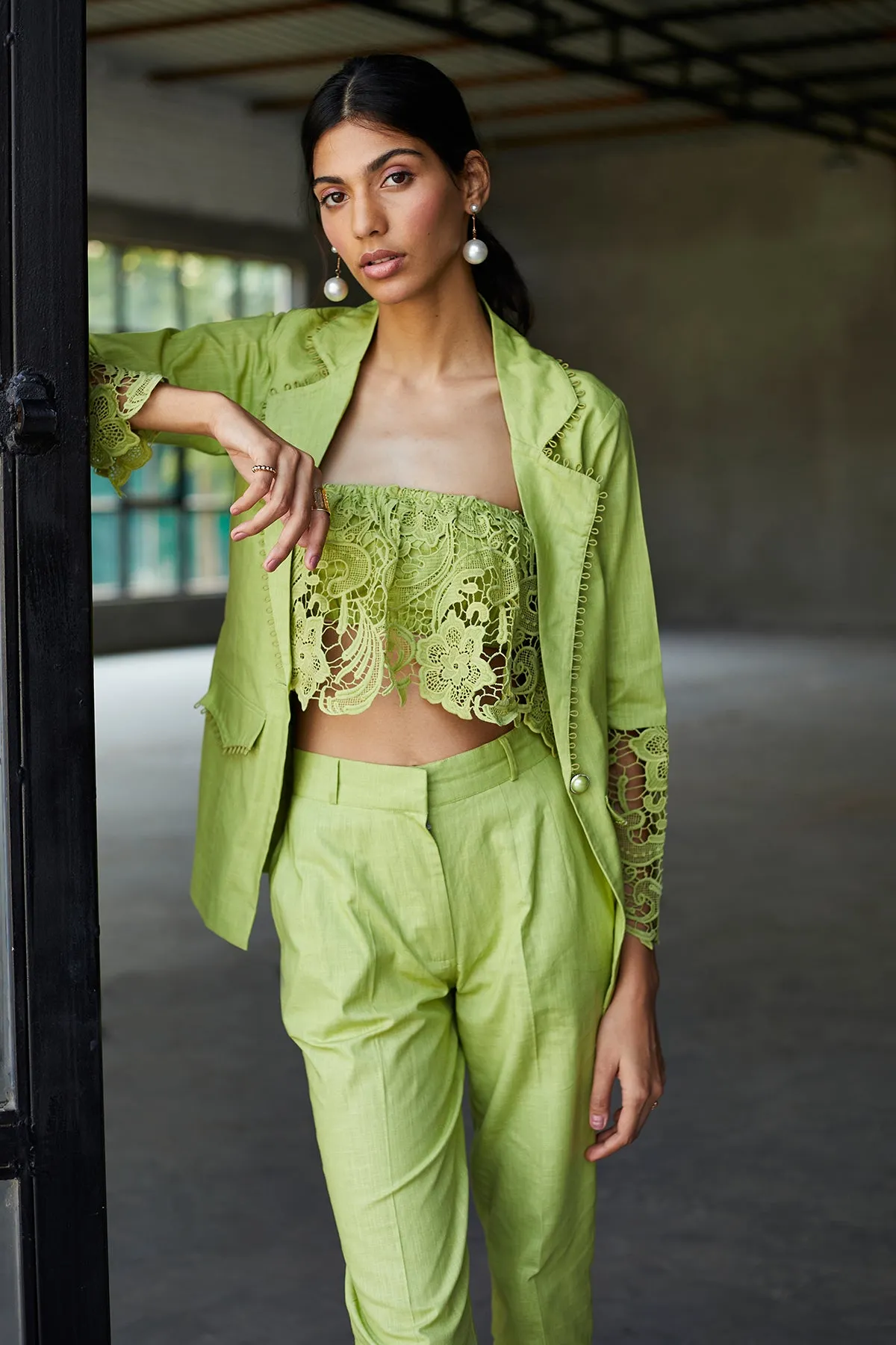 Marine Three Piece Pant Set