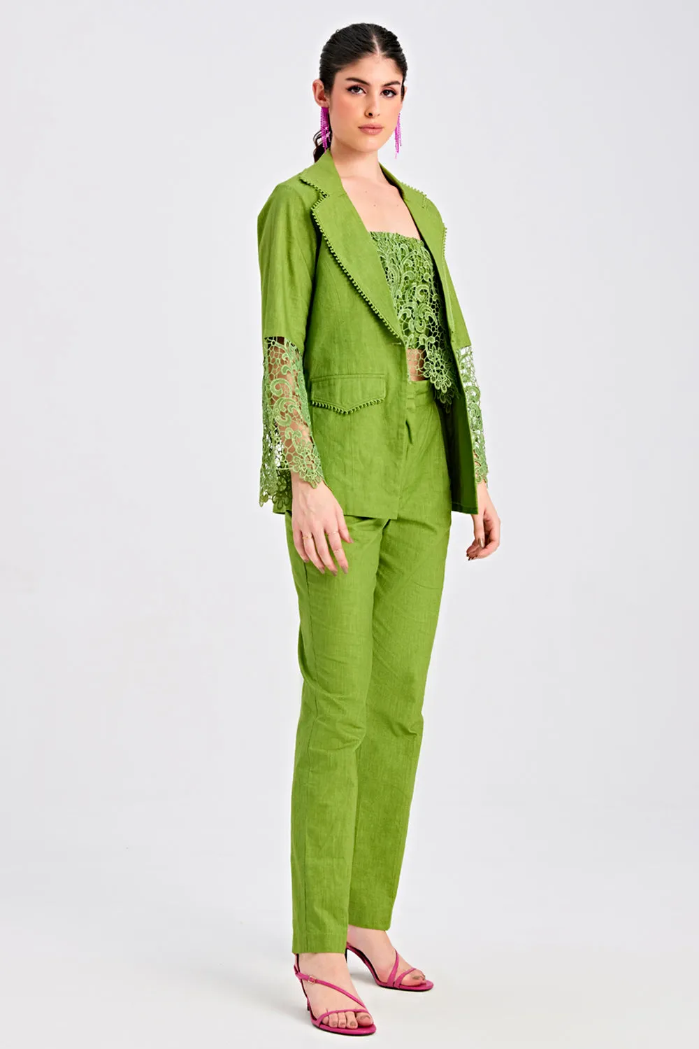 Marine Three Piece Pant Set