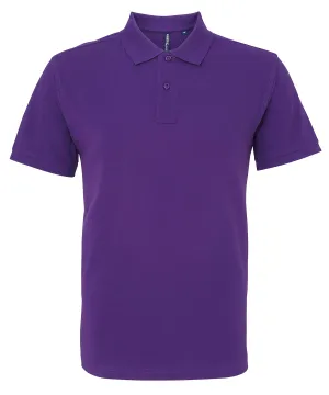 Mens organic polo | Purple