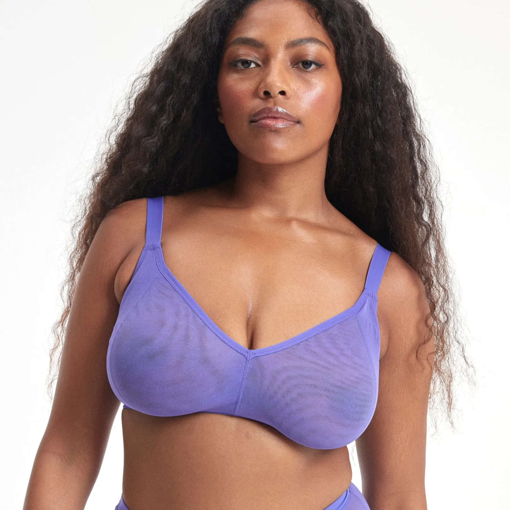 Mesh Comfort Wirefree Bralette - Archvie