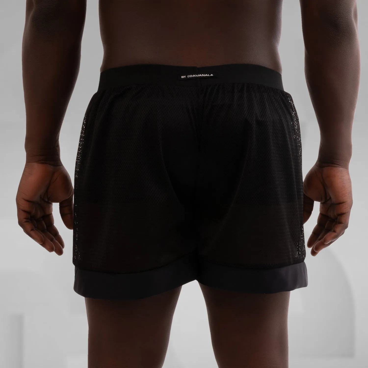 Mesh Shorts Black