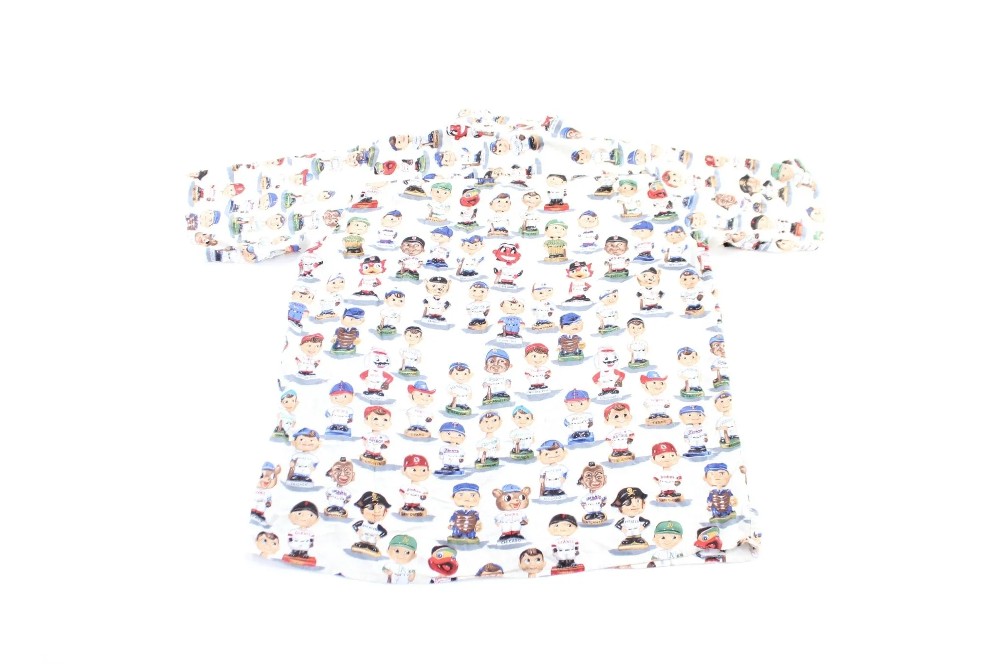 MLB Reyn Spooner Bobbleheads Print Button Down