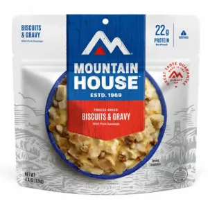 Mountain House BISCUITS & GRAVY Pouch (2-Servings)