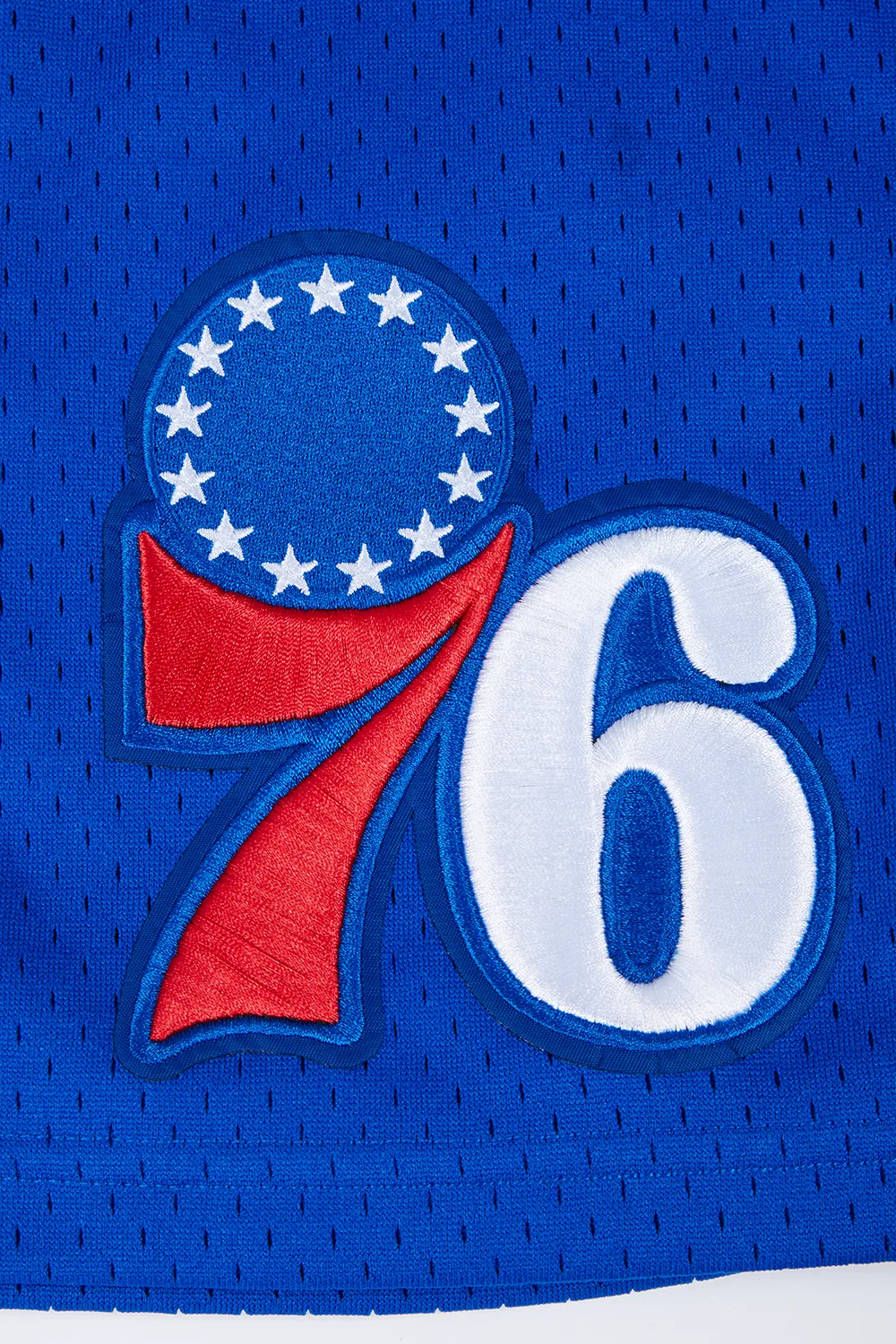NBA PHILADELPHIA 76ERS CLASSIC MESH MEN'S SHORT (ROYAL BLUE)