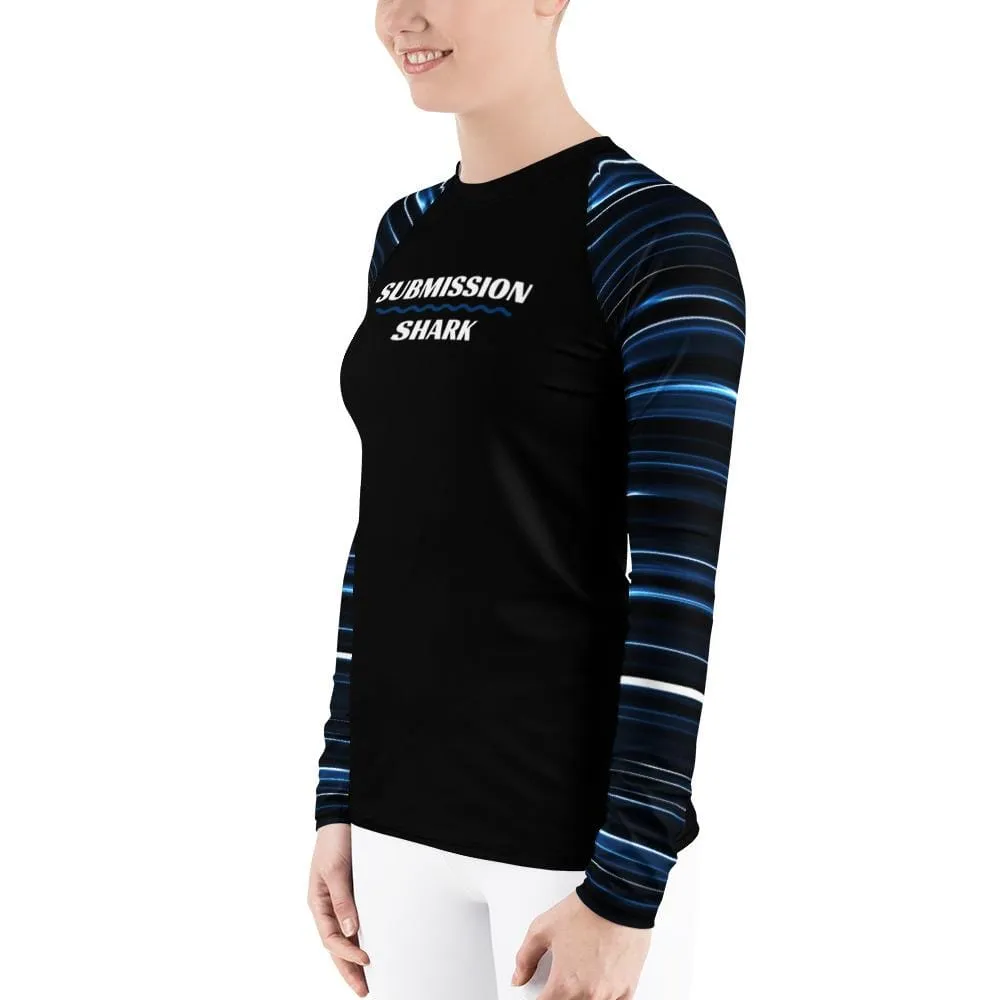 Neptune Nights ~ Women's Rash Guard *