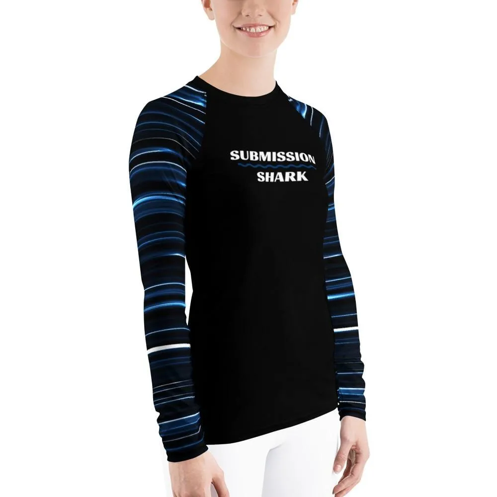 Neptune Nights ~ Women's Rash Guard *