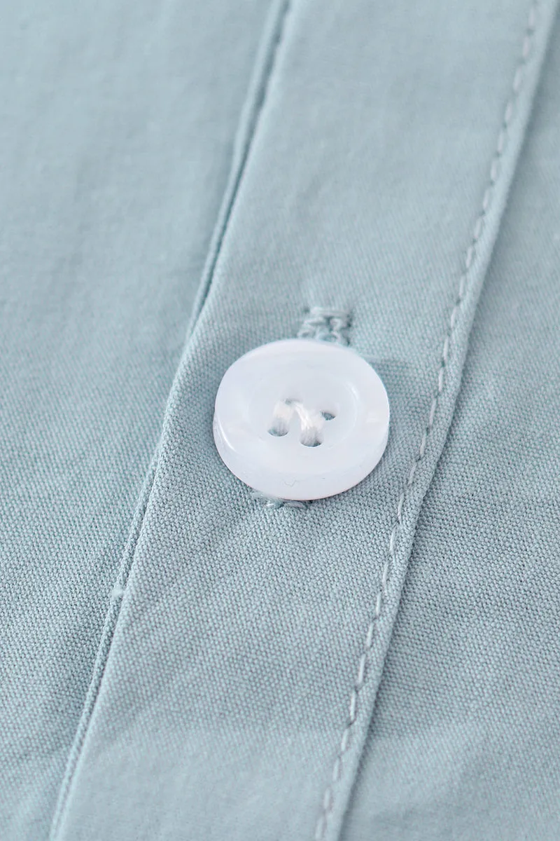 Ocean button-downs pocket boy shirt